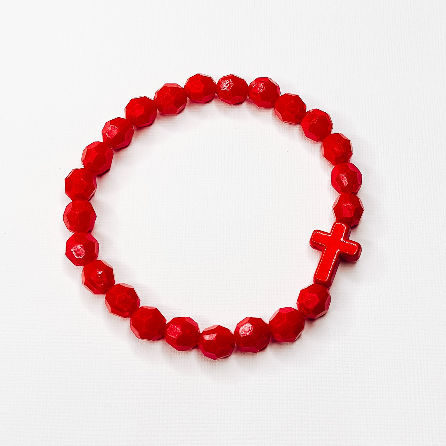 Red Cross Bracelet