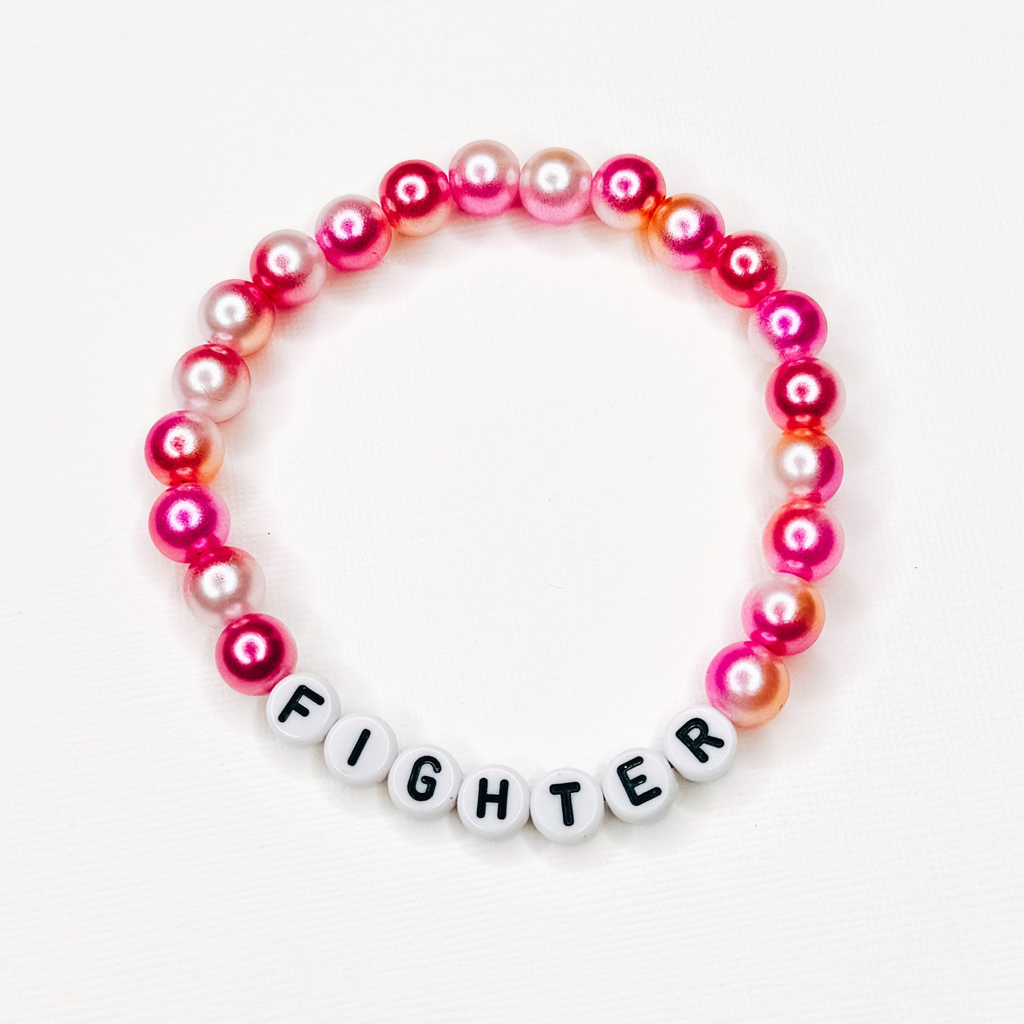 Fighter Pink Pearl Mix Bracelet