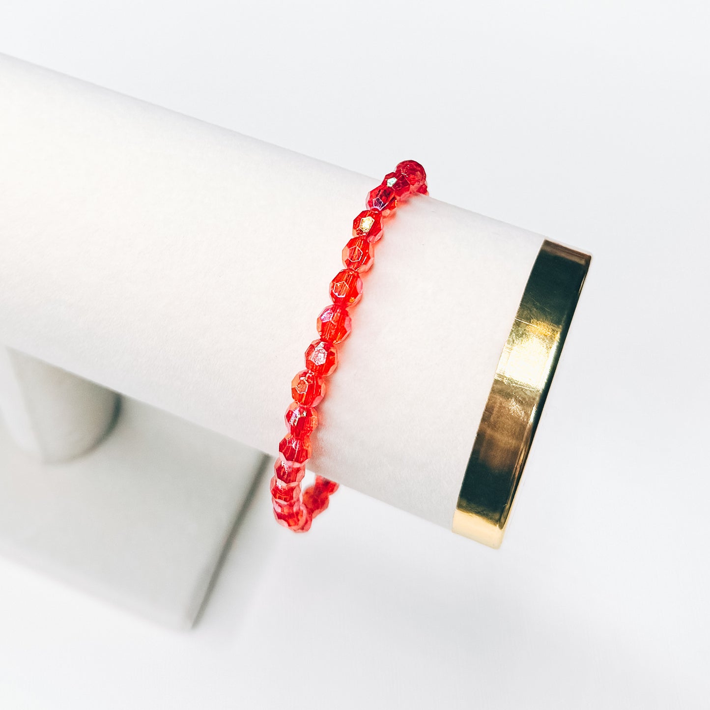 Red Dainty Bracelet