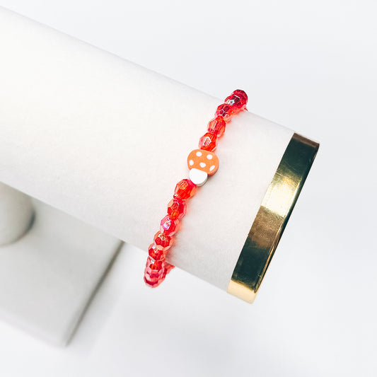 Red Mushroom Bracelet