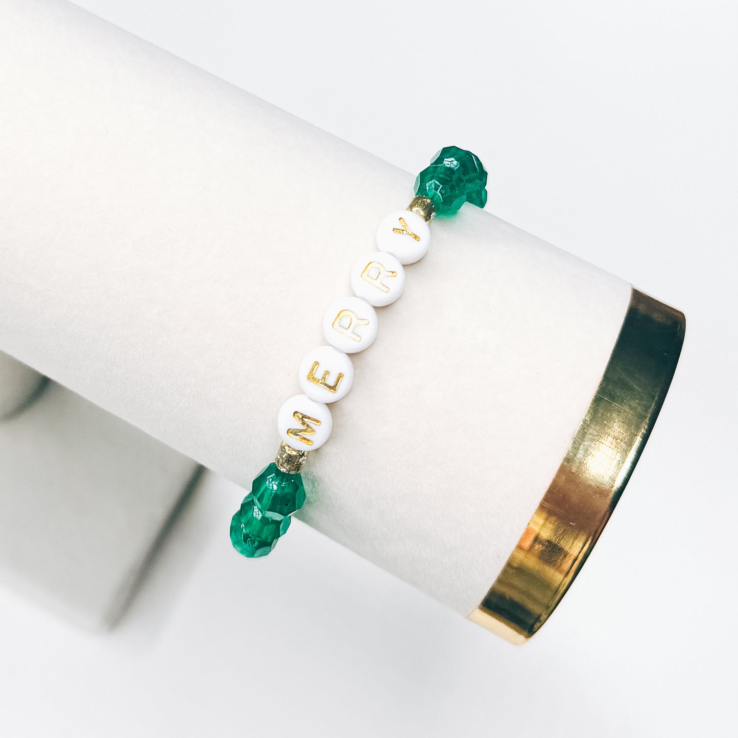 Merry Green & Gold Bracelet