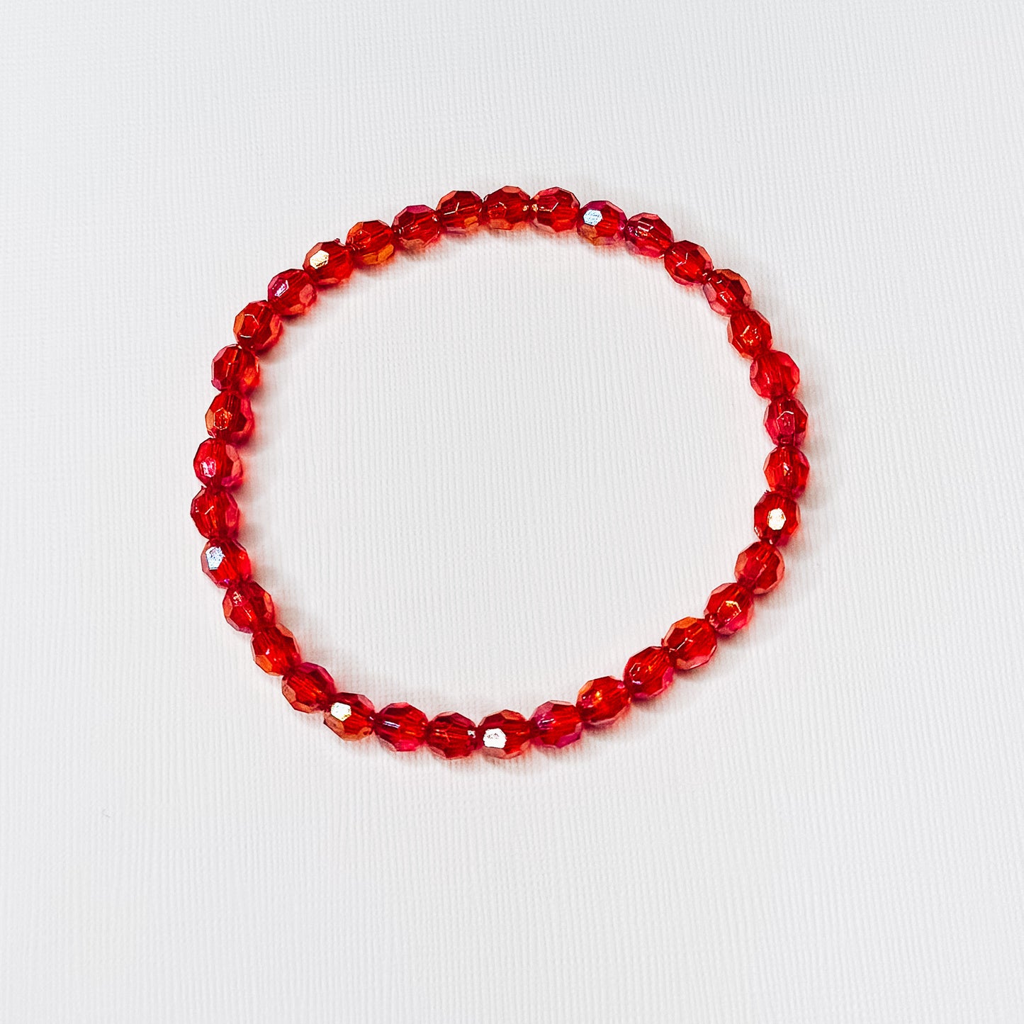 Red Dainty Bracelet