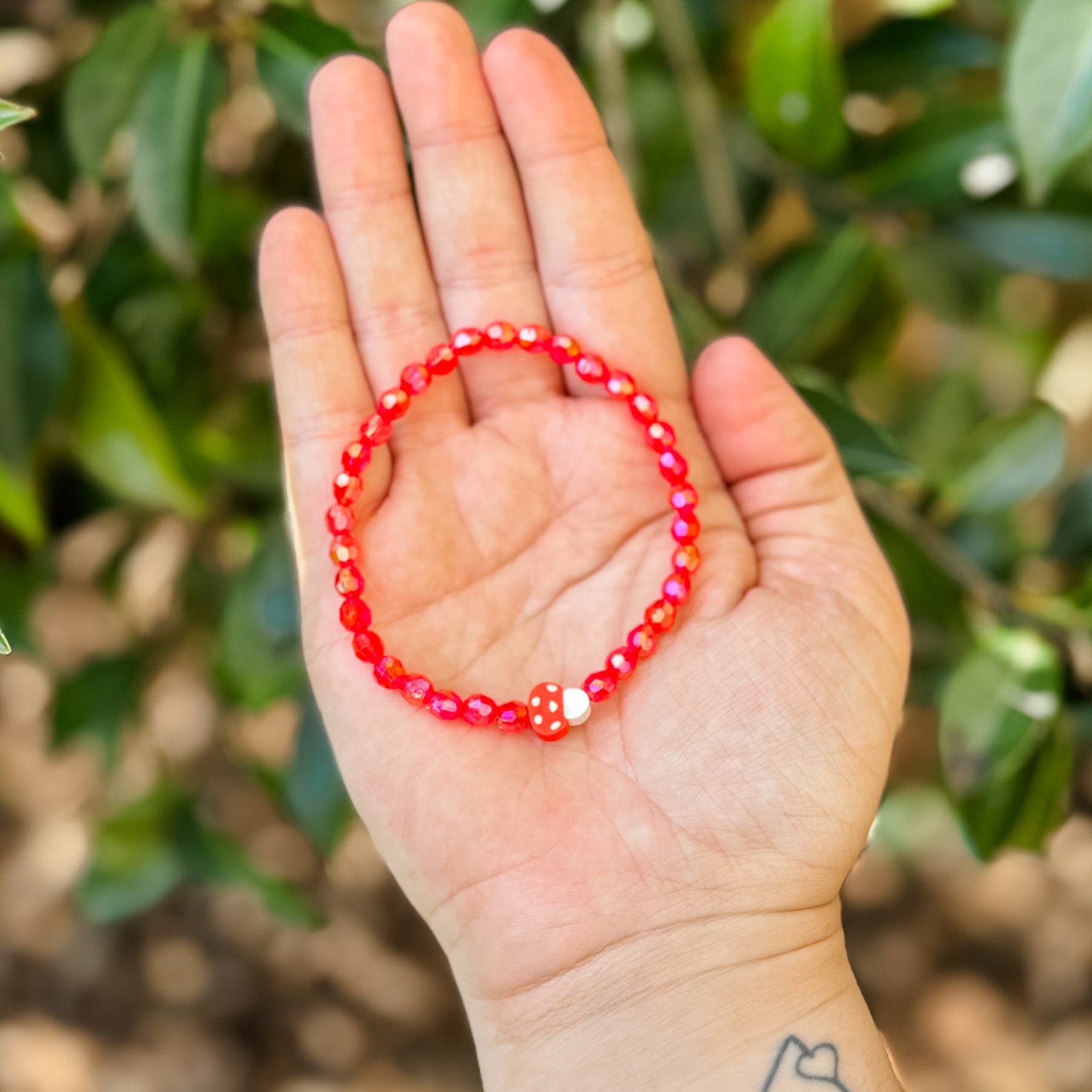 Red Mushroom Bracelet