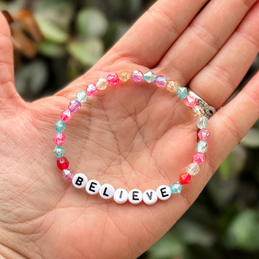 Believe Multicolor Bracelet