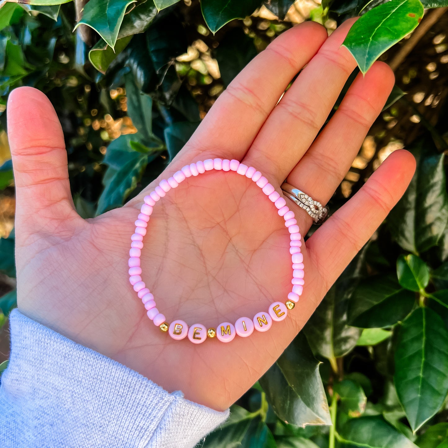 Be Mine Light Pink Dainty Bracelet