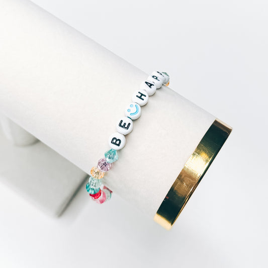 Be Happy Multicolor Bracelet