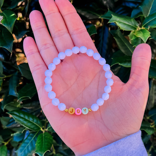 Joy White Multi Bracelet