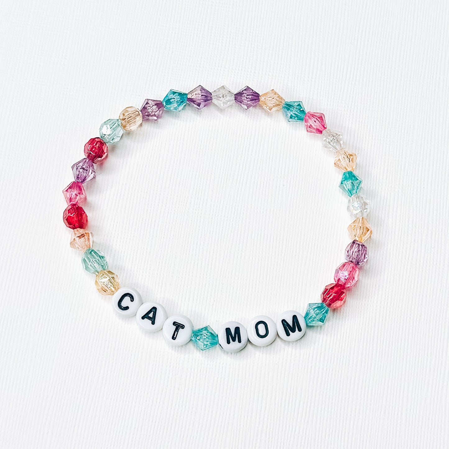 Cat Mom Multicolor Bracelet