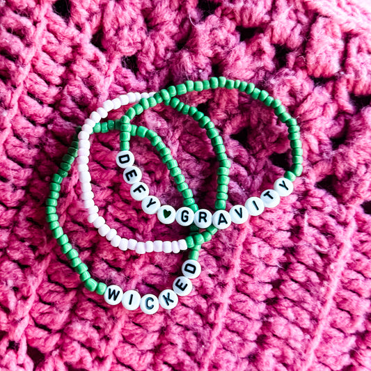 WICKED INSPIRED 3 PIECE BRACELET SET