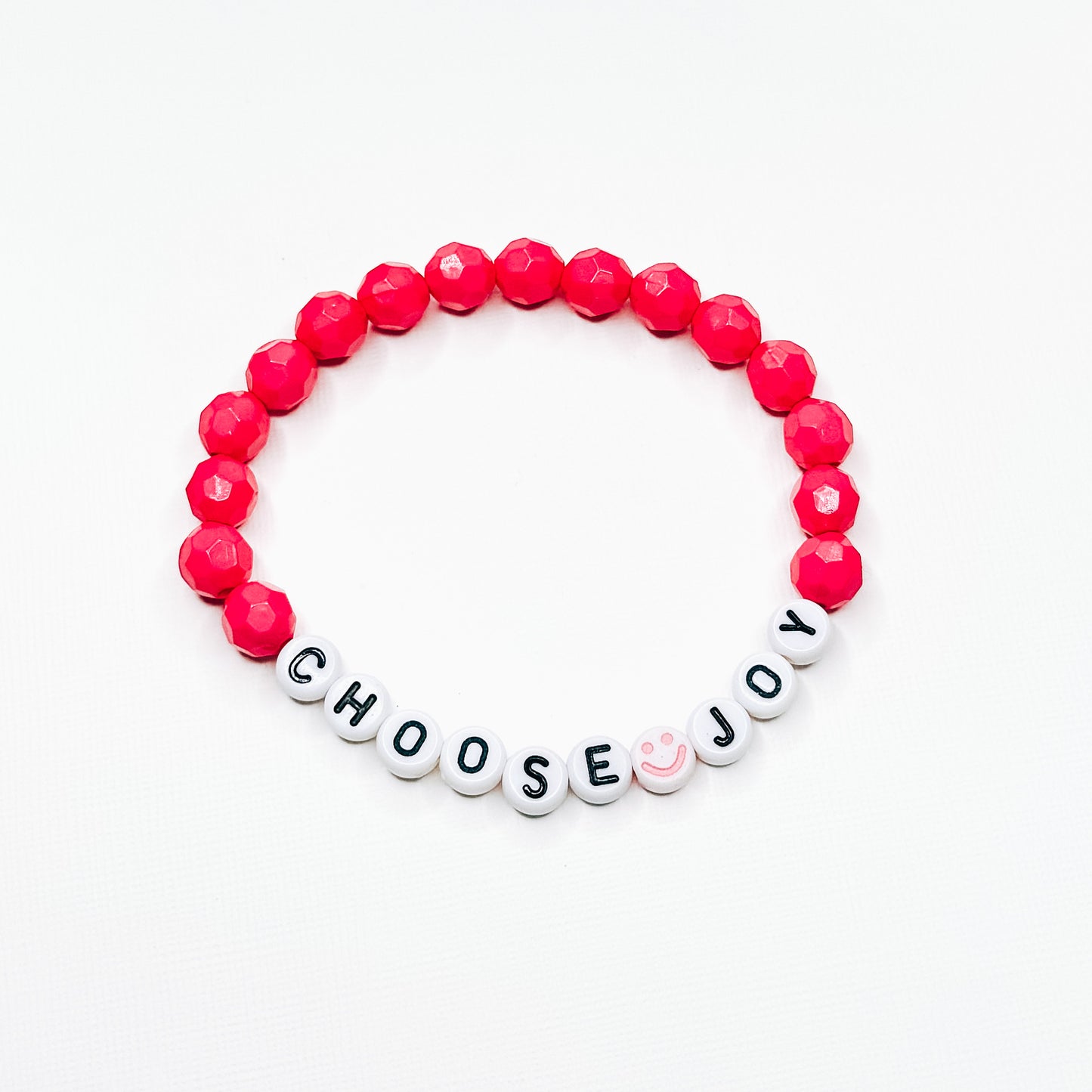 Choose Joy Hot Pink Bracelet