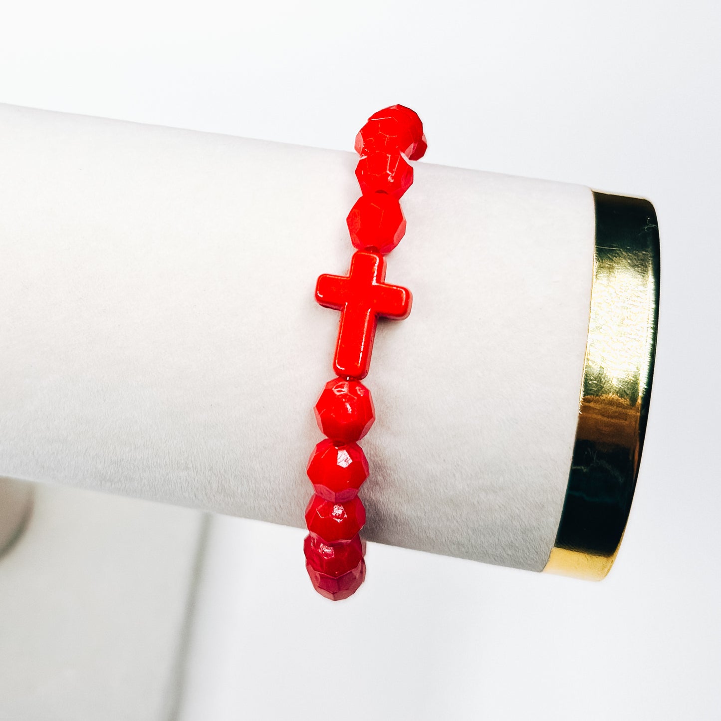 Red Cross Bracelet