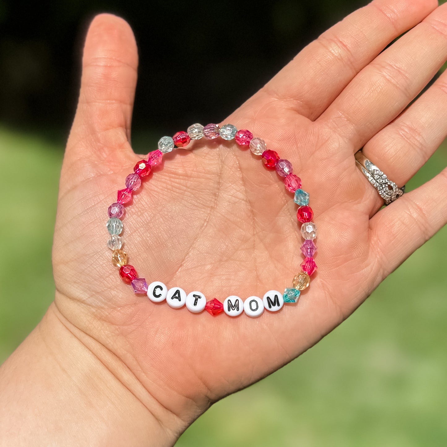 Cat Mom Multicolor Bracelet