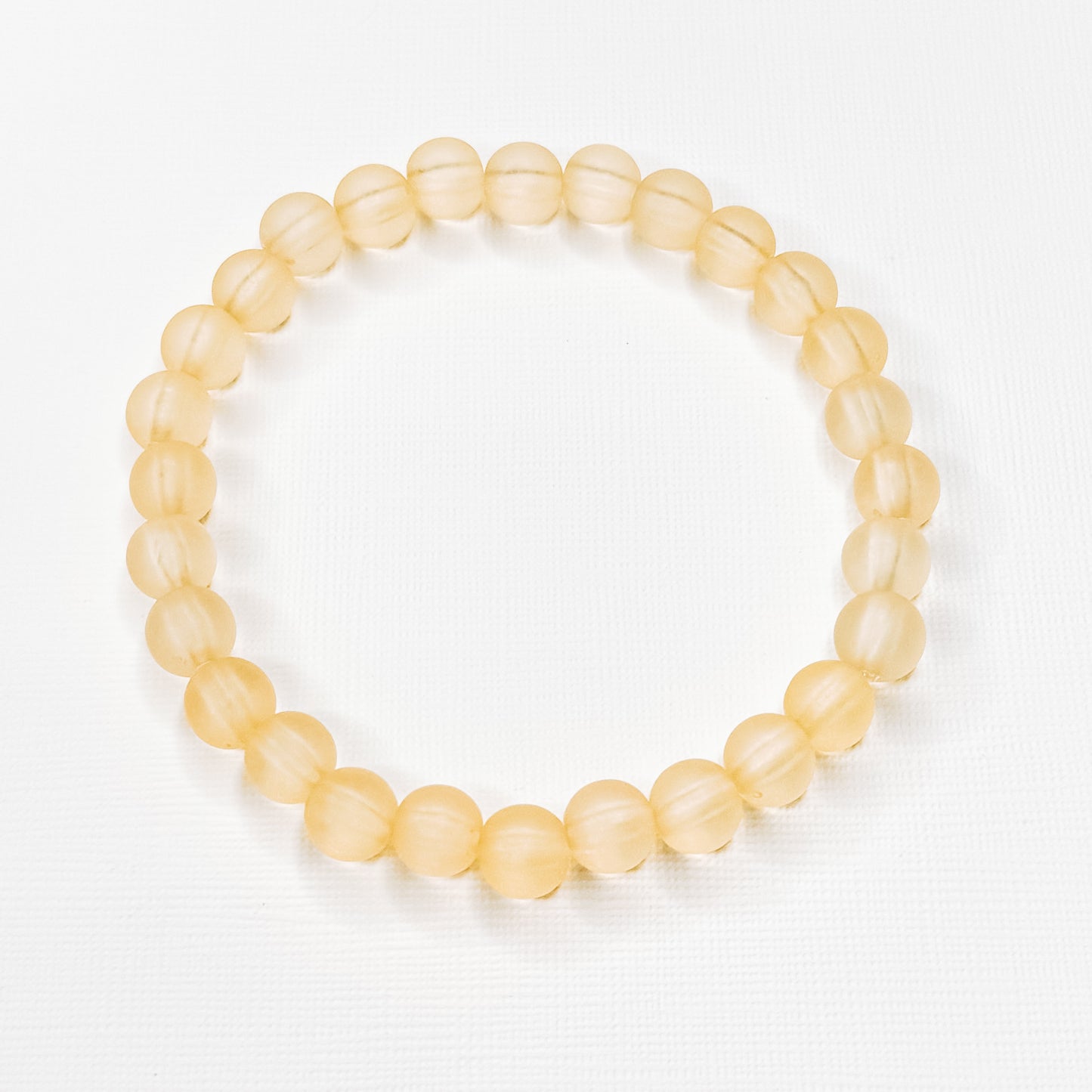 Neutral Matte Beaded Bracelet