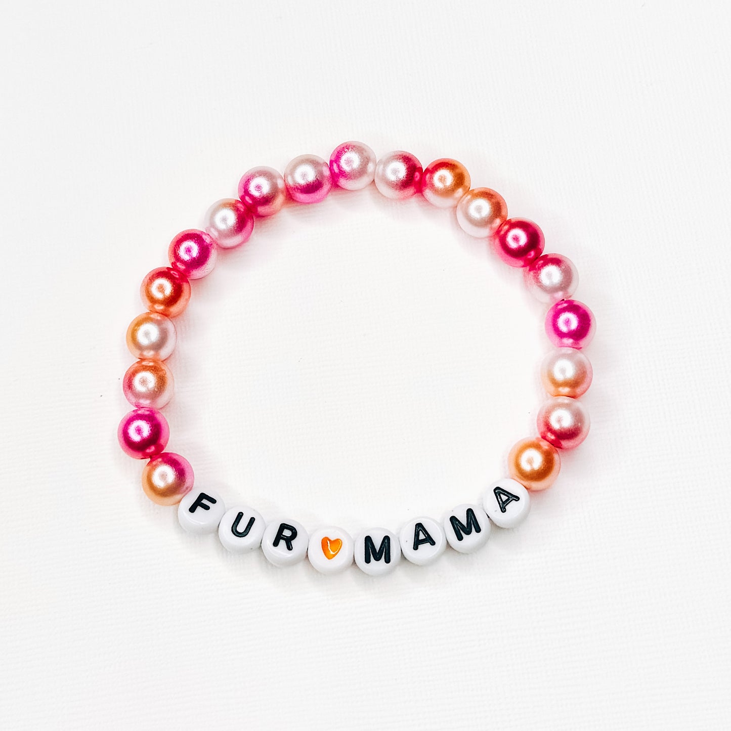 Fur Mama Pink Pearl Mix Bracelet