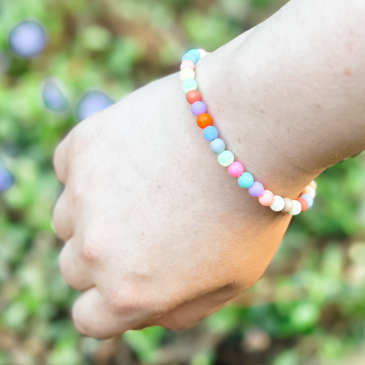 Bright Multicolor Mix Beaded Bracelet