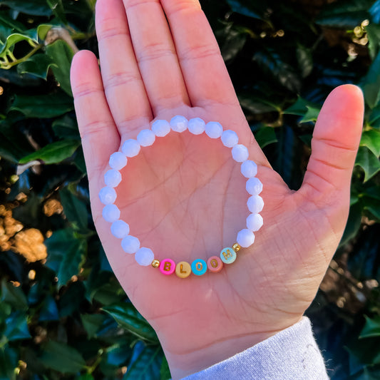 Bloom White Multi Bracelet