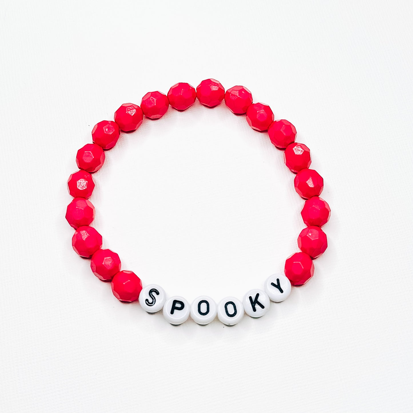 Spooky Hot Pink Bracelet